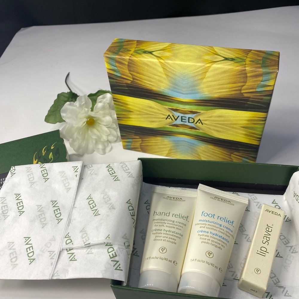 Aveda Moisturizing Travel Trio - Lip Saver, Hand and Foot Moisturizing